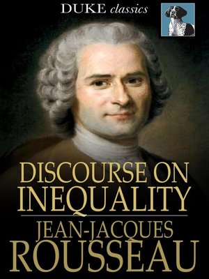 cover image of Discourse on Inequality